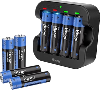 Piles aa rechargeables avec chargeur, batterie rechargeable aa haute capacité 3500 mwh, batterie au lithium rechargeable 1600 cycles, courant maximum 3a [8aa+1 chargeur]. DIAYTAR COTE D'IVOIRE est une boutique en ligne généraliste qui propose plus de 300 000 références, faisant d'elle la boutique leader en Côte d'Ivoire. Elle offre une large gamme de produits allant de l'électronique à la mode en passant par les produits de maison. Avec sa sélection immense, DIAYTAR COTE D'IVOIRE est le point de départ idéal pour trouver tout ce dont vous avez besoin.