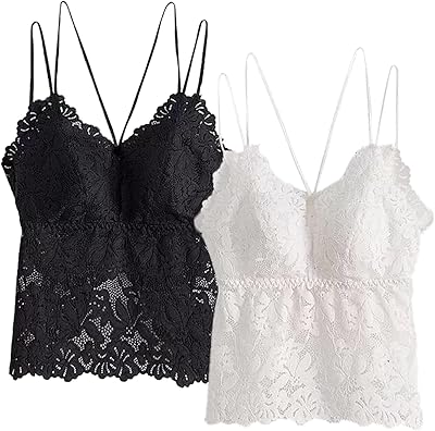 Soutien-gorge sans bretelles en dentelle à col en v