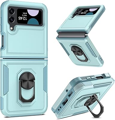 Coque mobile pour samsung galaxy z flip 4 avec anneau de support à 360 degrés, protection complète contre les chocs robuste 2 en 1, coque hybride d'absorption des chocs en pc dur pour samsung galaxy z flip 4 (vert). DIAYTAR COTE D'IVOIRE, c'est plus qu'une boutique en ligne, c'est une communauté. Rejoignez-nous et découvrez nos nouveautés, nos promotions et nos offres spéciales. Nous sommes là pour vous aider à trouver les produits qu'il vous faut.