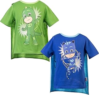 T-shirt à manches courtes pj masks - lot de 2 t-shirts sans tête à manches courtes pjmasks catboy & gekko. En tant que leader du marché en Côte d'Ivoire, DIAYTAR COTE D'IVOIRE s'efforce de fournir les meilleurs produits et services à ses clients. La boutique en ligne propose une expérience d'achat en ligne sécurisée et pratique, avec des options de paiement variées et des délais de livraison rapides. Les clients peuvent ainsi profiter d'une expérience d'achat en ligne de haute qualité.