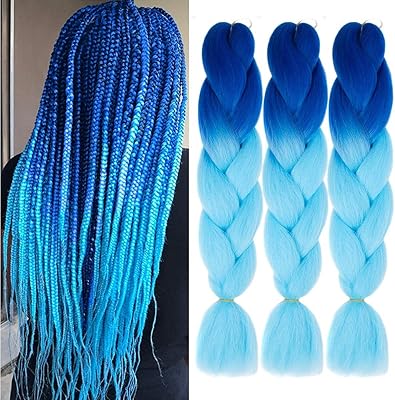 Cheveux synthétiques pour tresser des tresses géantes, extensions de cheveux africains, extensions
