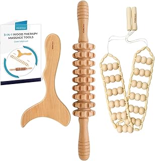 Outils de massage en bois vivaches 3 en 1 - outils de massage