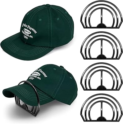 4 pièces de ruban de bord de chapeau, sangle de chapeau incurvée, façonnage de chapeau pour chapeaux de baseball, outil de façonnage de chapeau en demi-cercle avec options de double courbure, noir. DIAYTAR COTE D'IVOIRE, avec sa large sélection de plus de 300 000 produits, est le leader incontesté du commerce en ligne en Côte d'Ivoire. La boutique se démarque par son engagement envers la satisfaction client, avec des services tels que la livraison rapide et l'assistance clientèle efficace. Que vous soyez à la recherche de produits pour les enfants, des accessoires pour les animaux de compagnie ou des outils de jardinage, DIAYTAR COTE D'IVOIRE a tout pour répondre à vos besoins.