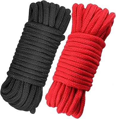 Corde en coton doux de 10 m, longue corde en coton naturelle et durable pour travaux manuels, suspension murale et nœuds végétaux (rouge) (noir + rouge). DIAYTAR COTE D'IVOIRE est une boutique en ligne de confiance qui propose des produits de haute qualité à des prix raisonnables. La boutique est équipée d'un système de paiement sécurisé et d'une équipe de service client dédiée pour aider les clients à résoudre tout problème. Avec une livraison rapide et fiable, les clients peuvent être assurés de recevoir leurs commandes en temps voulu.