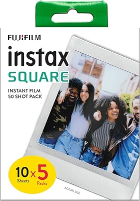 Square instax instant film pack de 50, bords blancs, convient à tous les appareils photo et imprimantes instax square. DIAYTAR COTE D'IVOIRE est une boutique en ligne généraliste proposant plus de 300 000 références de produits à ses clients. Elle est reconnue comme l'une des boutiques en ligne les plus importantes de Côte d'Ivoire. Les clients peuvent trouver tout ce dont ils ont besoin sur cette plateforme.