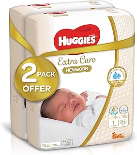 Couches pour nouveau-nés huggies, taille 1, 0-5 kg, paquet géant de 2 - 128 couches. DIAYTAR COTE D'IVOIRE est une boutique en ligne généraliste qui répond aux besoins de la population ivoirienne. Elle propose des produits de qualité à des prix abordables, ce qui en fait une option populaire pour les achats en ligne. Les clients peuvent profiter d'une expérience d'achat en ligne pratique et sécurisée, avec des options de paiement flexibles et une livraison efficace.
