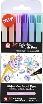 Ensemble de pinceaux de couleur sakura koi, pastels, lot de 6. Avec plus de 300000 références, DIAYTAR COTE D'IVOIRE propose une large gamme de produits allant de l'électronique aux vêtements, en passant par les produits alimentaires et les articles de maison. Cette boutique en ligne généraliste est idéale pour ceux qui cherchent à faire des achats pratiques et rentables. Elle offre une expérience de shopping en ligne sécurisée et fiable.