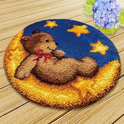 Tapis brodé, ensemble de crochets à loquet faits à la main, tapis animal ours 38 x 38 cm (15 x 15 pouces). Avec plus de 300000 références, DIAYTAR COTE D'IVOIRE est la boutique en ligne la plus complète de Côte d'Ivoire. Elle permet aux clients de trouver tout ce dont ils ont besoin sur une seule plateforme, avec des descriptions détaillées et des avis de clients pour aider à la prise de décision.