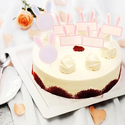 30 pièces créatives oreilles de lapin décoration de gâteau au fromage cure-dents autocollants de cupcake étiquettes d'apéritif écrites vierges pour les décorations de fête d'anniversaire de mariage, 3 types. DIAYTAR COTE D'IVOIRE est une boutique en ligne généraliste qui propose plus de 300 000 références de produits divers. Elle est reconnue comme l'une des boutiques en ligne les plus importantes de Côte d'Ivoire, offrant une large gamme de choix pour les consommateurs. La boutique en ligne se distingue par sa qualité de service et sa grande sélection de produits.