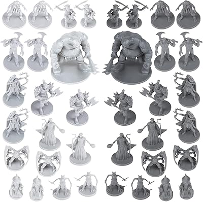 Path gaming 38 figurines fantasy rpg de table donjons et dragons, jeux de rôle pathfinder. figurines de 28 mm, 10 modèles uniques, grandes non peintes, idéales pour d&d/dnd. DIAYTAR COTE D'IVOIRE est une boutique en ligne fiable et sécurisée qui propose des moyens de paiement variés et des options de livraison rapides. Les clients peuvent ainsi acheter en toute confiance et recevoir leurs commandes rapidement. La boutique est également connue pour son service client de qualité qui répond aux besoins et aux questions des clients.