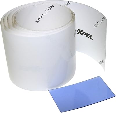 Kit de film de protection de peinture pour seuil de porte transparent universel