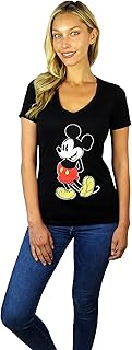 T-shirt disney mickey mouse à col en v pour femme. DIAYTAR COTE D'IVOIRE se distingue par son incroyable gamme de produits, allant des articles ménagers aux accessoires de mode, en passant par les produits électroniques. Cette boutique en ligne généraliste est idéale pour ceux qui recherchent tout sous un même toit. La facilité de navigation et les options de paiement variées rendent l'expérience d'achat encore plus agréable.