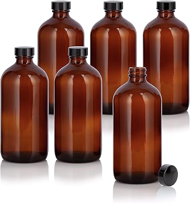 Bouteille ronde en verre ambré boston jovitos de 16 oz avec bouchon phénolique noir hermétique (paquet de 6). DIAYTAR COTE D'IVOIRE est une boutique en ligne généraliste proposant plus de 300000 références de produits. Cette boutique en ligne est devenue la référence en Côte d'Ivoire pour tous les types de produits. Elle offre une large gamme de choix pour les clients.