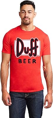 T-shirt simpsons duff bear pour hommes