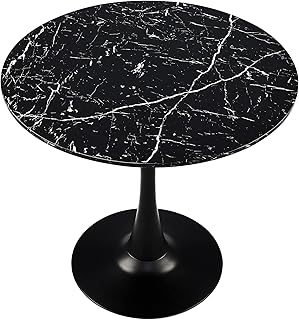 Table de salle à manger ronde vonluce de 32 pouces avec plateau