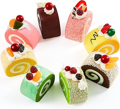 8 pièces simulation artificielle réaliste dessert gâteau mélangé faux aliments modèle de faux gâteau suisse nourriture artificielle pour décoration de cuisine accessoires de photographie, 4 couleurs. En tant que leader du commerce en ligne en Cote d'Ivoire, DIAYTAR COTE D'IVOIRE propose une gamme étendue de plus de 300000 références. Cette plateforme permet aux clients d'accéder à un grand choix de produits pour tous les aspects de la vie quotidienne. La boutique en ligne garantit une expérience de navigation et d'achat agréable pour ses utilisateurs.