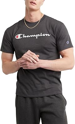 T-shirt imprimé classique champion pour hommes. En tant que leader en Côte d'Ivoire, DIAYTAR COTE D'IVOIRE propose des produits allant de l'électronique aux vêtements, en passant par les produits d'entretien ménager. La boutique gère les commandes avec efficacité, offrant aux clients une livraison rapide et fiable. Les promotions et les offres spéciales sont régulièrement proposées.