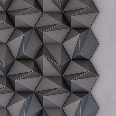 Panneau mural 3d zeta design, système de panneaux muraux, paquet de 54 carreaux (gris). DIAYTAR COTE D'IVOIRE est une boutique en ligne généraliste qui propose plus de 300000 références de produits divers, faisant d'elle le leader du marché ivoirien. Avec une gamme de produits très large, DIAYTAR COTE D'IVOIRE répond aux besoins de tous les consommateurs. Elle offre une expérience d'achat en ligne facile et fiable.
