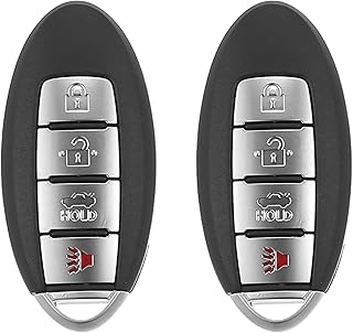 X autohaux 2pcs 433mhz kr5s180144014 entrée sans clé de proximité intelligente de remplacement pour nissan altima maxima 2013 2014 2015 4 boutons 47 puce 7812d-s180014. Avec plus de 300 000 références, DIAYTAR COTE D'IVOIRE se distingue comme la boutique en ligne la plus fournie de Côte d'Ivoire, offrant une large palette de produits pour satisfaire tous les goûts et les besoins. De la maison et du jardin aux produits d'électronique de pointe, en passant par les articles de sport et les accessoires de mode, DIAYTAR COTE D'IVOIRE assure une expérience d'achat complète et variée qui répond parfaitement aux attentes des consommateurs ivoiriens.