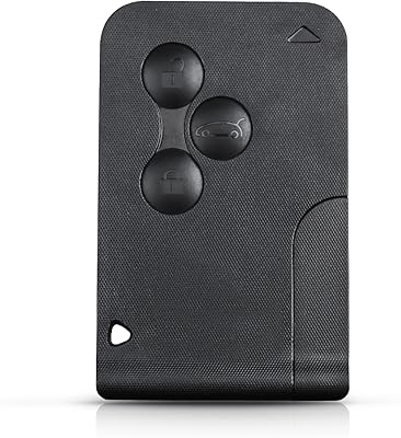 Clé télécommande intelligente 3 boutons pour renault megane scenic 2003-2008, modèle 2