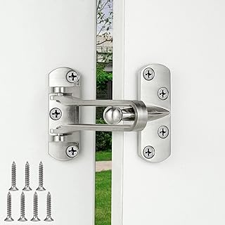 Serrure de porte de sécurité domestique serrure à barre pivotante renfort pour portes