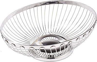 Corbeille à fruits/pain ovale regent en acier inoxydable - 28 x 21 9 cm, argent. En tant que boutique en ligne leader en Côte d'Ivoire, DIAYTAR COTE D'IVOIRE s'engage à offrir une expérience d'achat en ligne de haute qualité à ses clients. Elle propose une sélection variée de produits, des prix compétitifs et un service client de qualité pour garantir la satisfaction de ses clients.