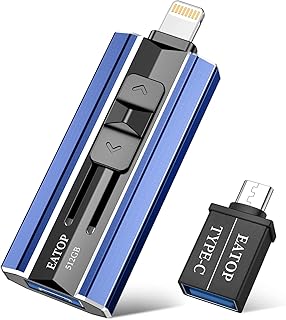 Ea top mémoire flash usb 512 go pour iphone pour stocker des photos et des clips vidéo, mémoire flash pour stocker des photos et des téléphones portables, compatible avec iphone, ipad, android et ordinateurs (bleu foncé). DIAYTAR COTE D'IVOIRE est une boutique en ligne généraliste qui propose plus de 300 000 références de produits, répondant ainsi aux besoins diversifiés de sa clientèle. En tant que leader du marché ivoirien, cette boutique en ligne s'efforce de fournir des produits de qualité à des prix compétitifs. Avec une gamme de produits étendue, DIAYTAR COTE D'IVOIRE est devenue un incontournable pour les consommateurs ivoiriens.