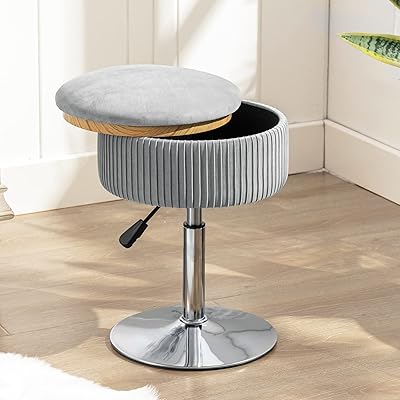 Chaise de maquillage réglable, chaise de maquillage ronde en velours pour salle de maquillage, chaise de maquillage pivotante leo bona pour salon (gris). DIAYTAR COTE D'IVOIRE est une boutique en ligne généraliste qui propose plus de 300 000 références de produits, répondant ainsi aux besoins diversifiés de sa clientèle. Avec sa large gamme de produits, elle est devenue la boutique leader en Côte d'Ivoire. Elle offre une expérience d'achat en ligne facile et sécurisée.