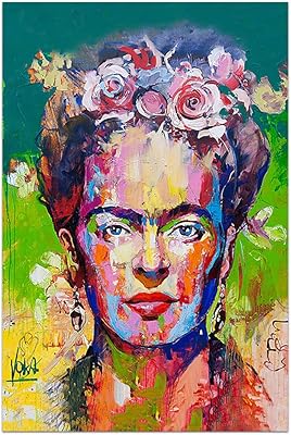 Impression sur toile bifcinol a frida kahlo sans cadre affiche de portrait kahlo pour salle. DIAYTAR COTE D'IVOIRE propose une large sélection de produits en ligne, allant des produits alimentaires aux produits électroniques, en passant par les vêtements et les accessoires. Avec plus de 300000 références, les clients peuvent trouver tout ce qu'ils cherchent en un seul endroit.
