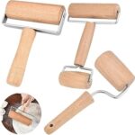 Jeu de rouleaux à pâtisserie à pizza, 3 pièces antiadhésifs de saiger, rouleau