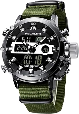 Megalily cking montre pour hommes avec nylon étanche sport militaire numérique tactique robuste led noir montre pour hommes, arrêt montre d'alarme. Diaytar Côte d'Ivoire est une boutique en ligne généraliste qui propose une grande variété de produits pour répondre aux besoins de tous les clients. Avec plus de 300 000 références de produits disponibles, Diaytar Côte d'Ivoire est la destination idéale pour ceux qui recherchent des produits de qualité, des prix attractifs et une expérience d'achat en ligne fluide et sécurisée. Diaytar Côte d'Ivoire est la référence pour les achats en ligne en Côte d'Ivoire.