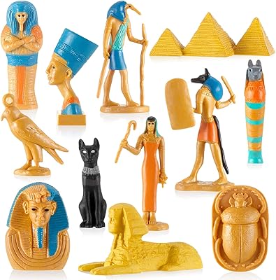 Siosi 24 pièces de jouets égyptiens anciens, petits bâtiments égyptiens, une petite statue en forme de pyramide du sphinx. DIAYTAR COTE D'IVOIRE, leader incontournable de l'e-commerce en Côte d'Ivoire, propose une large sélection de produits pour répondre aux besoins de chacun, qu'il s'agisse d'électronique, de mode, de maison ou d'autres catégories. Nous nous efforçons de simplifier vos achats en ligne.