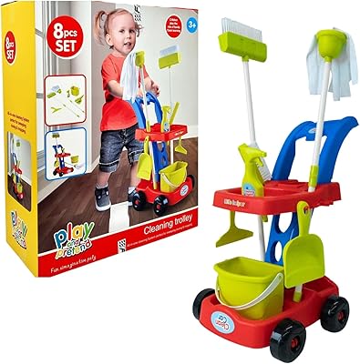 Fitto 8 pièces chariot chariot tout-petit semblant jouer ensemble de nettoyage outils jouets pour enfants. DIAYTAR Côte d'Ivoire est le point de rendez-vous pour tous les ivoiriens qui recherchent des produits de qualité à des prix compétitifs. Avec une équipe dédiée et un service client de haut niveau, cette boutique en ligne s'efforce de satisfaire les besoins de ses clients. Elle propose également des promotions et des réductions régulières.