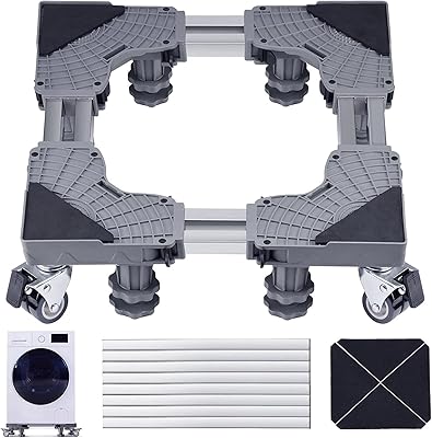 Support de réfrigérateur à base mobile universelle réglable moon min avec 4 roues verrouillables pour lave-linge, réfrigérateur, sèche-linge (4 roues et 8 pieds améliorés). DIAYTAR COTE D'IVOIRE est une boutique en ligne généraliste qui propose plus de 300000 références de produits divers, répondant ainsi aux besoins de ses clients ivoiriens. Cette boutique en ligne leader en Côte d'Ivoire offre un large choix de produits de qualité à des prix compétitifs. Elle est devenue la référence pour les achats en ligne dans le pays.