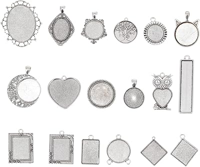 Ensemble de plateaux de service ronds kohili, cadre de bijoux vintage, plateau de boucles d'oreilles ronds, base de bijoux vierge et connecteur de bijoux à faire soi-même, plateaux de colliers vierges, fournitures de fabrication de bijoux. DIAYTAR COTE D'IVOIRE est plus qu'une simple boutique en ligne, c'est un partenaire de confiance pour les consommateurs ivoiriens qui recherchent des produits de qualité à des prix raisonnables. Elle propose une large gamme de catégories de produits, allant de l'électronique aux produits alimentaires, en passant par les vêtements et les accessoires.