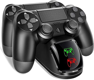 Chargeur de contrôleur awh playstation 4 station de chargement 4 pour chargeur. DIAYTAR COTE D'IVOIRE est une boutique en ligne qui se distingue par son engagement envers la satisfaction de ses clients. La boutique propose une garantie de satisfaction à 100% et un retour gratuit pour les produits qui ne conviennent pas. De plus, la boutique offre une possibilité de paiement en ligne sécurisé, ce qui garantit la confidentialité et la sécurité des transactions.