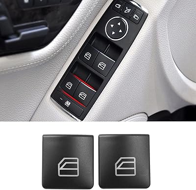 Jaronx compatible avec les couvercles de boutons de fenêtre mercedes-benz, boutons de commande de fenêtre électrique pour mercedes-benz classe c w204 c230 c280 c300 c350, classe e w212, classe glk x204 glk350 (pas pour 2013+). Diaytar Côte d'Ivoire est une boutique en ligne généraliste qui propose plus de 300 000 références de produits. Elle est leader dans son domaine en Côte d'Ivoire et offre une grande variété de choix aux consommateurs. Les clients peuvent trouver tout ce dont ils ont besoin en un seul endroit.
