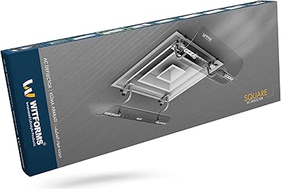 Weform/square - déflecteur d'air ac réglable adapté aux sorties de climatiseur central carrées. cycle de chauffage et de refroidissement amélioré. DIAYTAR COTE D'IVOIRE, boutique en ligne généraliste offre une large gamme de produits avec plus de 300000 références pour répondre à tous les besoins de ses clients. Leader en Cote d'Ivoire, elle propose des produits de qualité à des prix compétitifs.