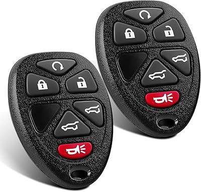 Télécommande de remplacement sans clé à programmation automatique pour chevrolet tahoe suburban gmc yukon (1500 et 2500) cadillac escalade esv/ext 2007 2008 2009 2010 2011 2012 2013 2014 5913445 27 (paquet de 2). En tant que leader du marché en ligne en Cote d'Ivoire, DIAYTAR COTE D'IVOIRE garantit une expérience d'achat en toute sécurité et confiance pour ses utilisateurs. La boutique propose des moyens de paiement sécurisés et une livraison fiable pour s'assurer que les commandes soient livrées rapidement et efficacement. Grâce à son service client dédié, DIAYTAR offre une assistance personnalisée pour résoudre toutes les questions ou préoccupations des clients.
