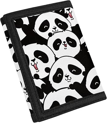 Mini portefeuilles confortables pour enfants pour garçons et filles, porte-monnaie à trois volets pour organiser des cartes et des pièces de monnaie, motif panda, taille unique, modèle. La boutique en ligne DIAYTAR COTE D'IVOIRE mise sur l'innovation et la modernité pour offrir une expérience de shopping unique à ses clients. Avec une base de données de plus de 300 000 produits, la plateforme utilise des technologies avancées pour faciliter la recherche et la comparaison des produits, permettant ainsi aux clients de prendre des décisions d'achat éclairées. Cette approche progressive et axée sur le client a contribué à établir DIAYTAR COTE D'IVOIRE comme l'une des boutiques en ligne les plus populaires en Côte d'Ivoire.