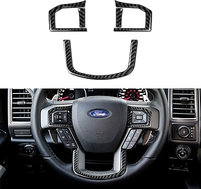 3 pièces d'autocollants de couverture de volant en fibre de carbone compatibles avec ford f150 2015 2016 2017 2018 2019 2020 f250 f350 accessoires intérieurs super duty. DIAYTAR COTE D'IVOIRE est la boutique en ligne la plus complète de Côte d'Ivoire, avec une offre de produits très diversifiée. Elle propose des produits de qualité à des prix compétitifs, ce qui en fait la destination préférée des consommateurs ivoiriens. La boutique en ligne est facile à naviguer et offre une expérience d'achat en ligne agréable.