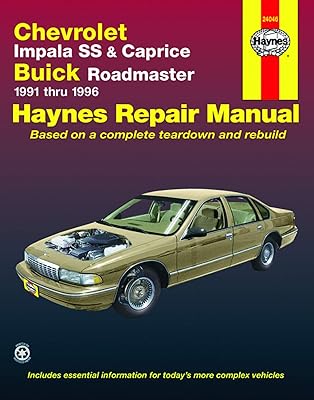 Chevrolet impala ss & caprice & buick roadmaster (91 - 96)