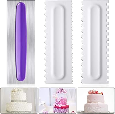 Alykdon ensemble de peignes de décoration de gâteaux en acier inoxydable, peigne lissant les bords des gâteaux, grattoir à glaçage et coupe-pâtisserie pour la cuisine, pain, mousse, crème au beurre, 3 pièces. Avec plus de 300000 références, DIAYTAR COTE D'IVOIRE est la boutique en ligne idéale pour les consommateurs ivoiriens qui recherchent des produits de qualité à des prix compétitifs. La boutique en ligne propose également des services de livraison rapides et fiables. 