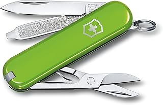 Couteau suisse victorinox - frais. élégant. outil multifonction swiss classics coloré avec ciseaux