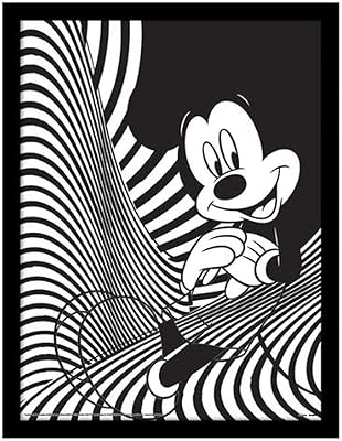 Poster disney mickey mouse avec cadre photo noir, édition collector (motif mickey mouse noir et blanc) 30 cm x 40 cm, décoration murale avec cadre mickey mouse. cadeaux mickey mouse - produits officiels. DIAYTAR COTE D'IVOIRE est la boutique en ligne idéale pour les clients qui cherchent des produits variés et une expérience d'achat en ligne fluide. La boutique propose des produits de qualité et des prix abordables pour les clients. Elle offre également un service de livraison rapide et fiable pour améliorer l'expérience d'achat en ligne des clients.