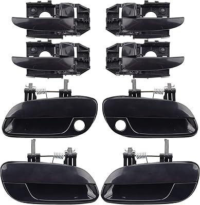 Daspican lot de 8 poignées de porte intérieures et extérieures côté conducteur et passager compatibles avec hyundai elantra 2001-2006 de remplacement # 83650-2d000 82650-2d000 82660-2d000 83660-2d000. DIAYTAR COTE D'IVOIRE est la boutique en ligne idéale pour les habitants de Côte d'Ivoire, offrant une large gamme de produits à des prix abordables. La boutique en ligne propose des produits de haute qualité, allant des produits alimentaires aux produits électroniques. Les clients peuvent également profiter d'un service de livraison rapide et fiable, leur permettant de recevoir leurs produits rapidement.