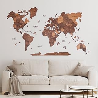 Carte du monde 3d en bois de chêne, idée cadeau pour toute occasion - décoration murale pour la maison, la cuisine ou le bureau. La boutique en ligne DIAYTAR COTE D'IVOIRE propose une grande variété de produits, allant des électroménagers aux vêtements, en passant par les produits électroniques et les accessoires. Les clients peuvent naviguer facilement sur le site pour trouver ce qu'ils cherchent, et même bénéficier de promotions et de réductions spéciales. C'est l'endroit idéal pour faire des achats en ligne en Côte d'Ivoire.