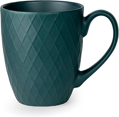 Tasse en céramique en porcelaine pour café et thé shalo 390 ml gravée