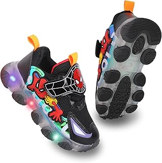 Baskets légères et respirantes à lumière led pour enfants, garçons et filles, baskets