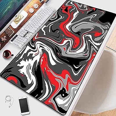 Tapis de souris de jeu strata abstract design, grande taille 900 x 400